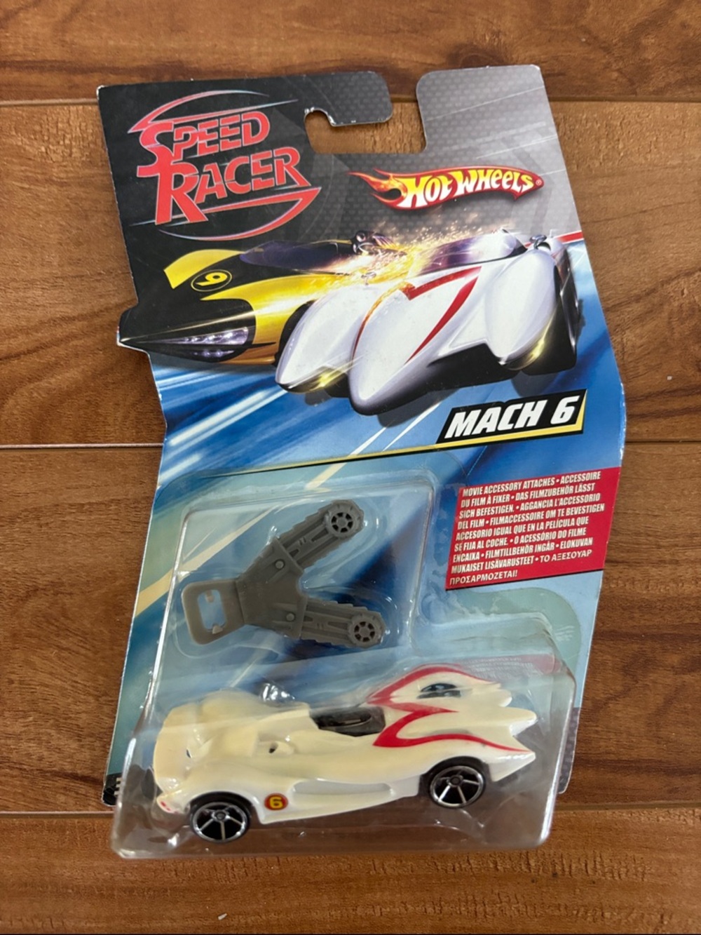 NWT Hot Wheels Speed Racer Mach 6